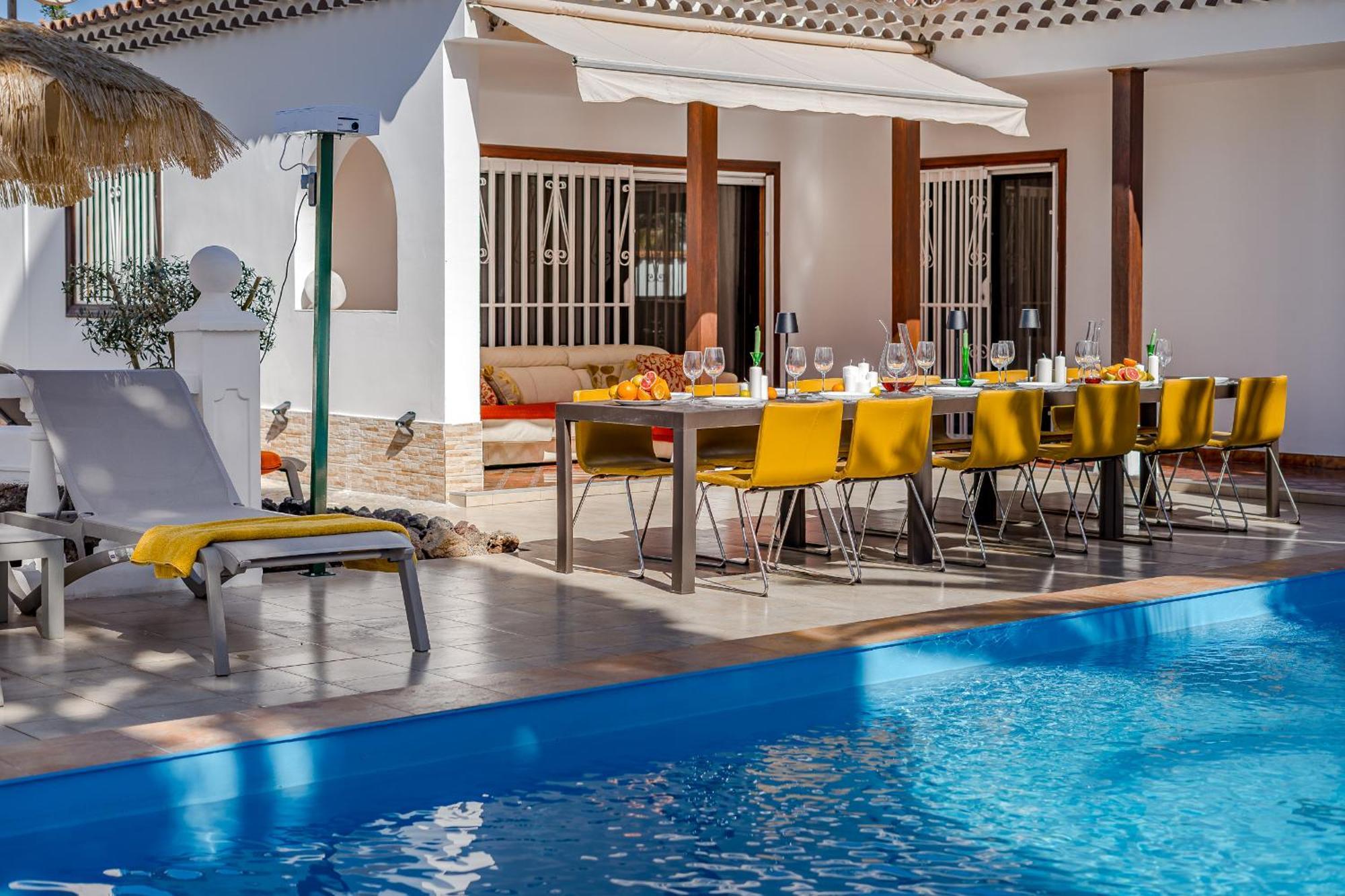 Villa 4Bed Private Pool En Los Cristianos Лос-Крістіанос Екстер'єр фото