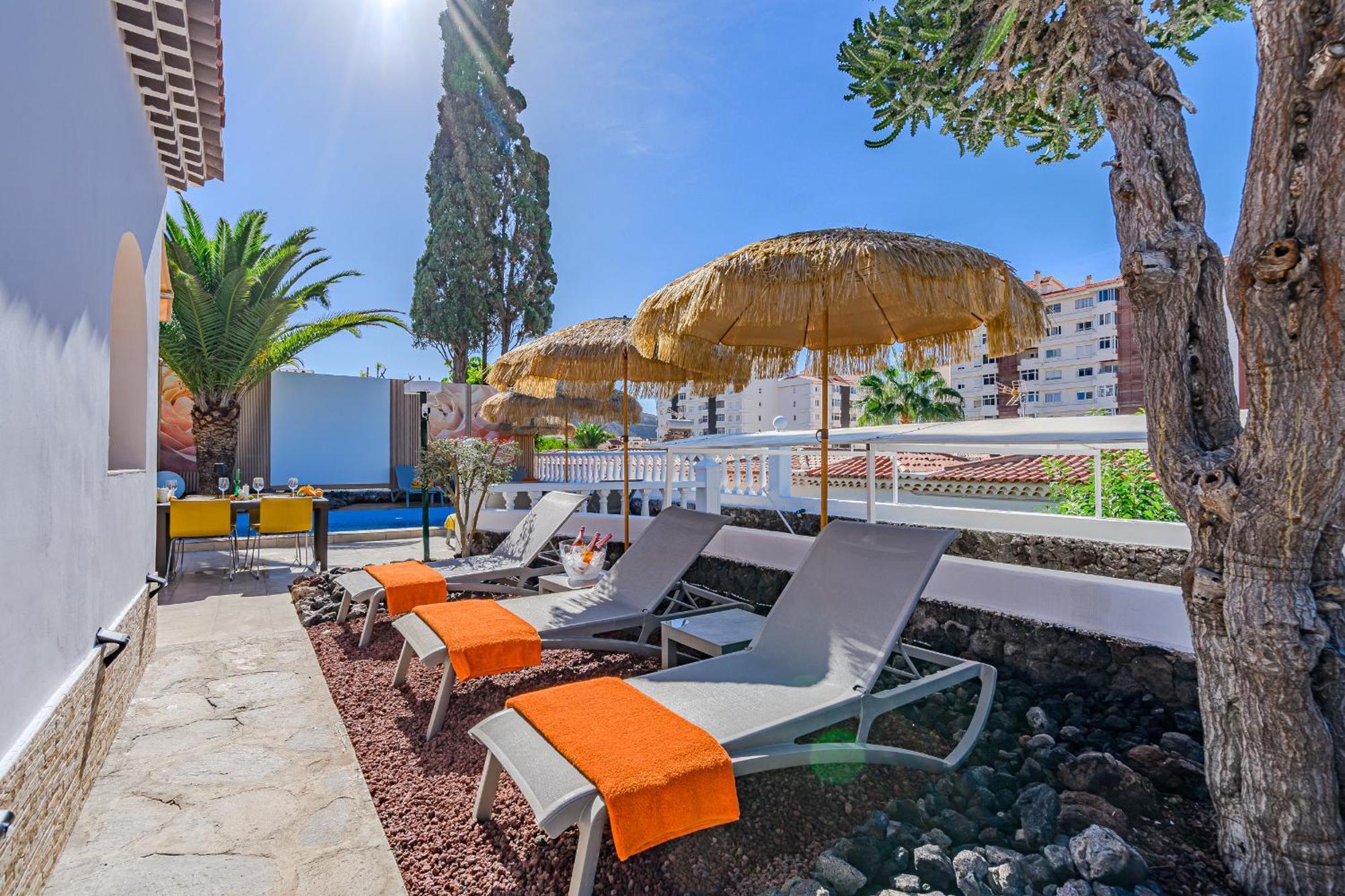 Villa 4Bed Private Pool En Los Cristianos Лос-Крістіанос Екстер'єр фото