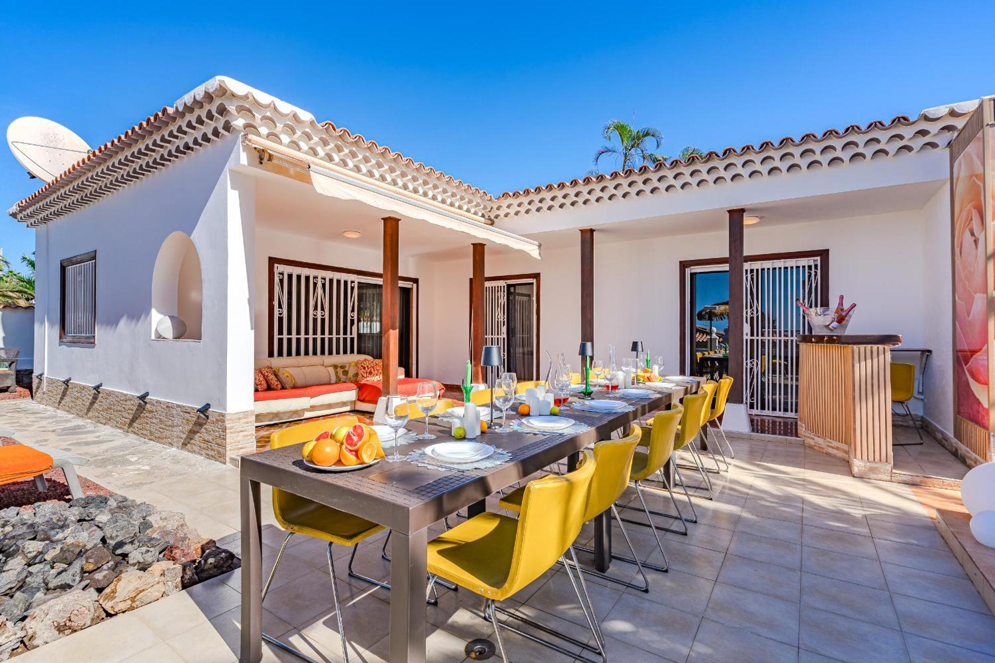 Villa 4Bed Private Pool En Los Cristianos Лос-Крістіанос Екстер'єр фото