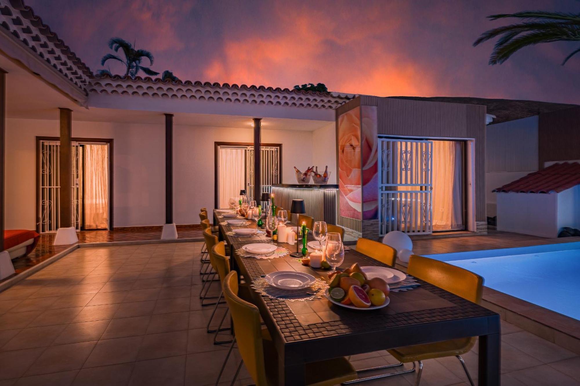 Villa 4Bed Private Pool En Los Cristianos Лос-Крістіанос Екстер'єр фото