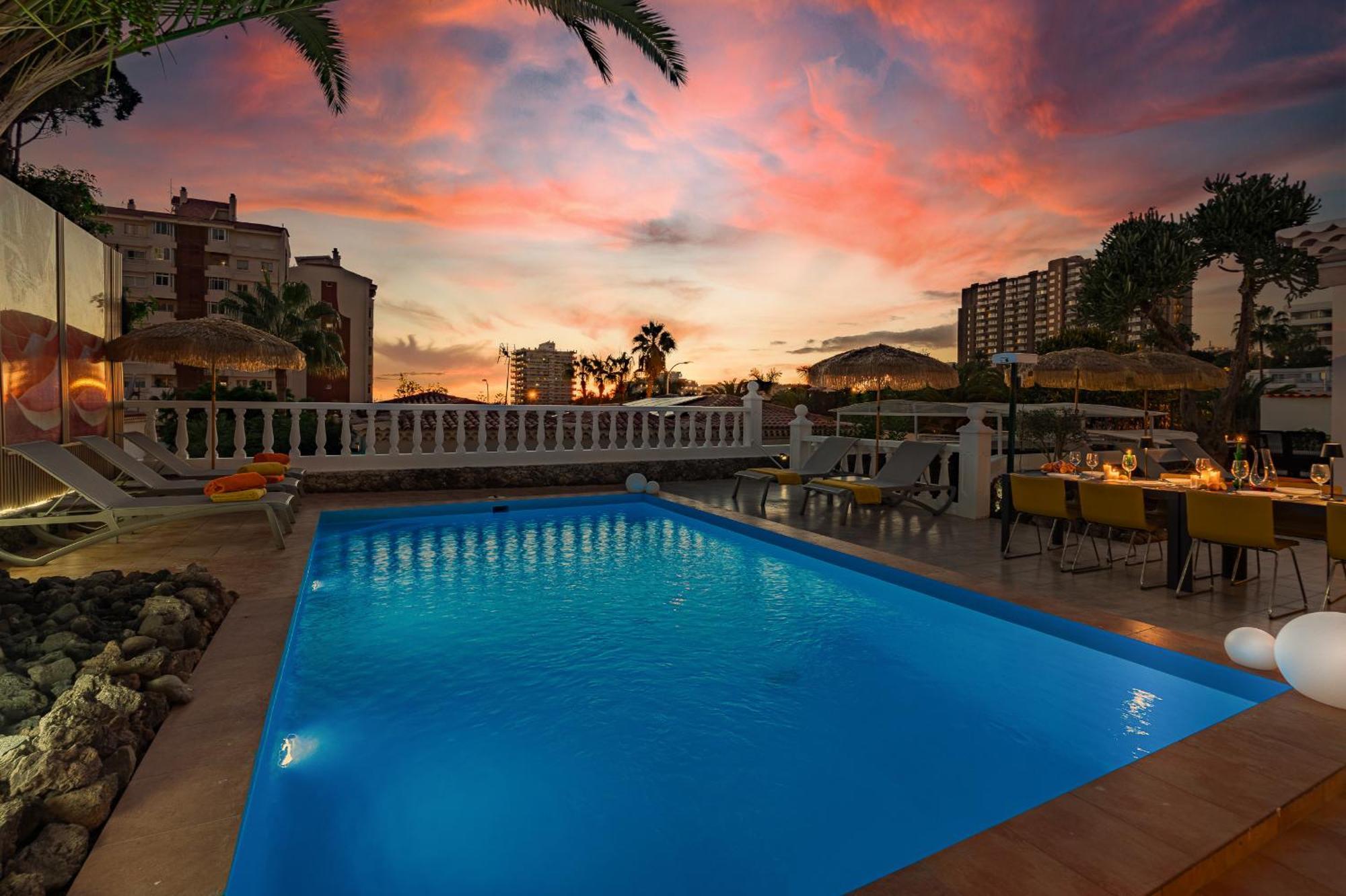 Villa 4Bed Private Pool En Los Cristianos Лос-Крістіанос Екстер'єр фото