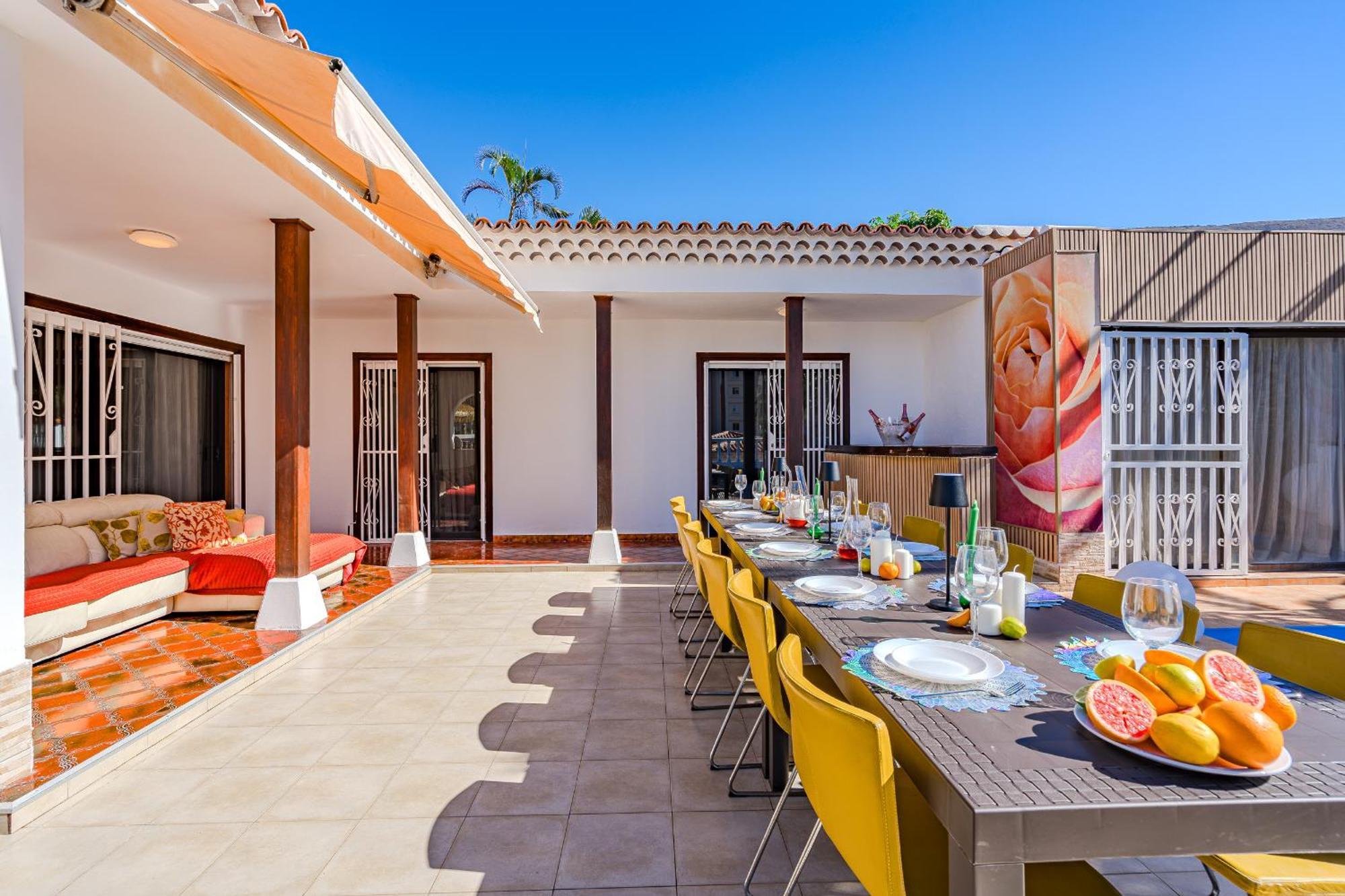 Villa 4Bed Private Pool En Los Cristianos Лос-Крістіанос Екстер'єр фото